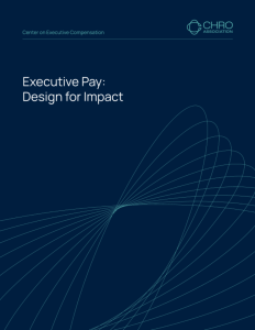Executive Pay Design for Impact_FULL Report